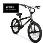 Hyper Bicycle 20 In. Boys Spinner BMX Bike,Kids,Black