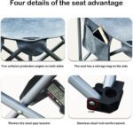 Camping Folding Table and Chairs Set,Aluminum Egg Roll Table with Easy Carrying Bag for Indoor,Outdoor,Camping,Picnic,Backyard,Set 5 Piece and Camping Table for 4 Person,White.