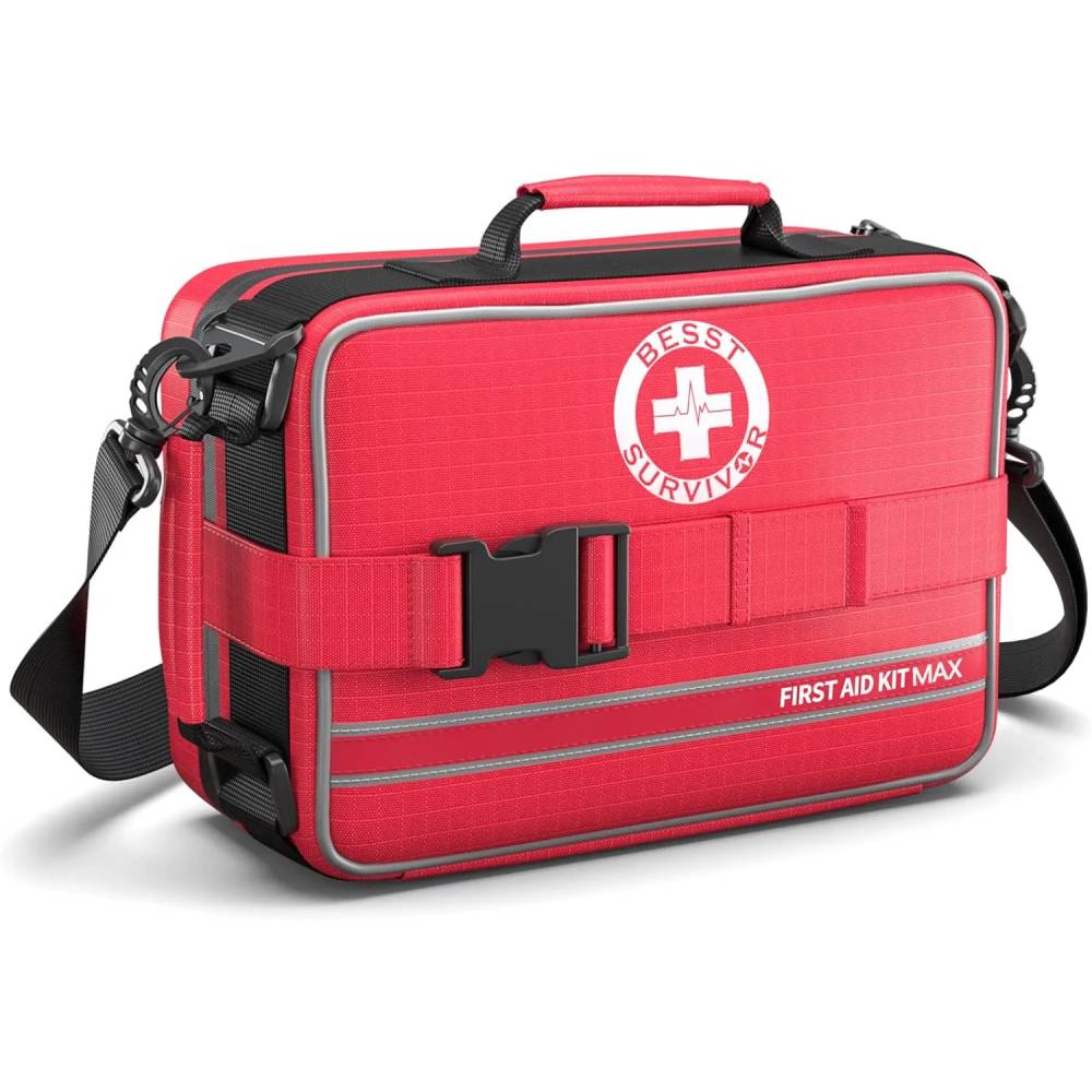 Besst Survivor Comprehensive First Aid Kits - with Labeled Compartments Besst Survivor Comprehensive First Aid Kits - with Labeled Compartments