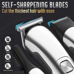 Ufree Beard Trimmer for Men,Waterproof Electric Razor for Nose,Body,Face and Mustache,Cordless Hair Clippers Shavers for Men Grooming Kit,Gifts for Men Husband Father