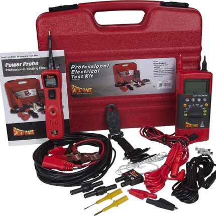 Power Probe Professional Electrical Test Kit - Red