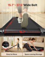 CURSOR FITNESS Walking Pad Treadmill with Incline