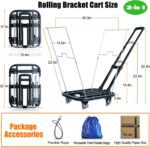 TOBEBEGO Trash Bag Holder with Wheels 30-60 Gallons Leaf Bag Holder