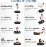 Nimto Vibration Plate Exercise Machine Whole Body Workout Vibration Fitness Platform