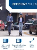 Electric Scooter,500W Motor,10??? Solid Tires,25 Miles Range,19 Mph Folding Commuter Electric Scooter for Adults (Optional Seat)