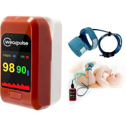 Wearpulse Toddler Foot O2 Monitor with Audio Reminder