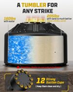 FITVEN Freestanding Punching Bag with Boxing Gloves