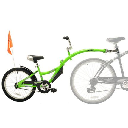Weeride Co-Pilot Bike Trailer,Green
