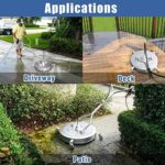 Janz Pressure Washer Surface Cleaner with 4 Wheels