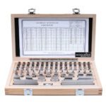 Accusize Industrial 81-Piece Steel Gauge Block Set,Grade B Accuracy,Corrosion-Resistant