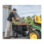 Agri-Fab Utility Tow Behind Steel Dump Cart,750 Pound Capacity