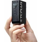 CYCPLUS Tiny Bike Pump with Gauge,Auto Stop,with Presta and Schrader Valve