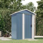 Small Metal Garden Sheds in 4 Colours