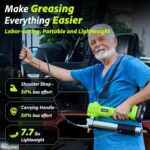 ?TaskStar Grease Gun Battery Powered,[Super Efficient] Electric Grease Gun Kit