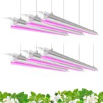 Barrina LED Grow Light,V-Shape with Reflector,Plant Lights for Indoor Plants,6-Pack
