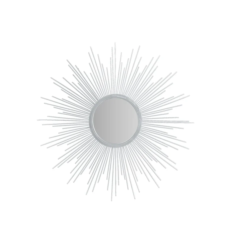 Madison Park Fiore Sunburst Modern Contemporary Luxury Wall Decor Mirror 29 5 D in Silver 9c74c9ed 2abf 47fc ae82 b9281147e735.2741692dcf82b9ee5152bb450e935973