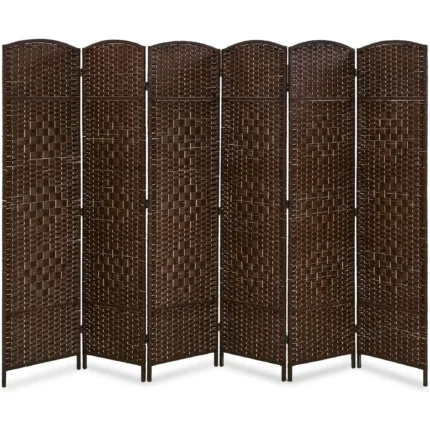 Dkeli Room Dividers and Folding Privacy Screens 6 Panel Portable Privacy Partition Brown c6b0ca10 51d1 4dc7 8d77 89e16fe500a0.166385e6f924929790b149eca5e0c7fa