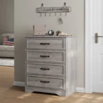 Duerer Drawer Dresser for Bedroom Wood Dresser Chest with 4 Drawers for Living Room Hallway Gray 17fc6991 9104 4a9a be4b d308944efc9a.1b226da33c5cdbe3c434b2791053811c