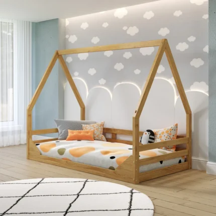 P kolino Casita Kids Twin Floor Bed Solid Wood FSC Certified Twin Floor Bed Natural c5654cde 555d 49c9 90fd f84ac7717e70.6ae823c4ef5c01da68a7272dca670c20