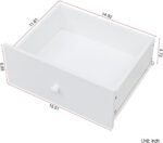 Large Vanity Makeup Table with Sliding Mirror and LED Lights, White Vanity Desk with 3 Lighting