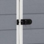 Keter Manor 4 ft. W x 6 ft. D Vertical Resin Outdoor Storage Shed Ideal For Patio Installation Included