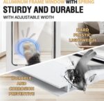 Petoasis Pet Door for Window,Adjustable Width,Four Locking Mechanisms