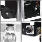 2 Sets 40,000 Btu Propane Patio Heater,Standing Pyramid Outdoor Heaters