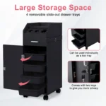 Winado Hair Salon Storage Cart with Wheels