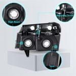 TUSDAR Headlight and Tail Light Assembly Pair