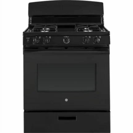 Natural Gas Freestanding Range,Black