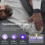 YHE BP Doctor Pro Smartwatch,Blood Pressure Watch with Patented Cuff,Blood Oxygen