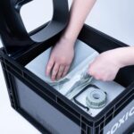 BOXIO Portable Camping Toilet with Lid and a Leak-Proof Urine Canister