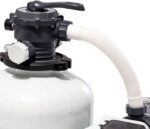 3000 GPH Above Ground Pool Sand Filter Pump w/ Deluxe Pool Maintenance Kit