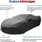Fimblo Indoor Car Cover Custom Fit for Underground Garage,Car Show
