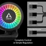ARCTIC Liquid Freezer III 360 A-RGB, PC, CPU AIO Water Cooler