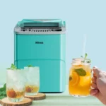 Smart Countertop Ice Maker,Compact Wi-Fi Ice Maker with App Control,9 Cubes in 6 Mins,26 lbs per Day