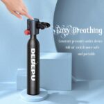 Scuba Diving Tank,0.5L Constant Pressure Mini Scuba Tank,Dive Tanks with On-Off Valve,5-10 Minutes Underwater Capability,Portable Mini Scuba Tanks,Scuba Diving Tanks with Pump