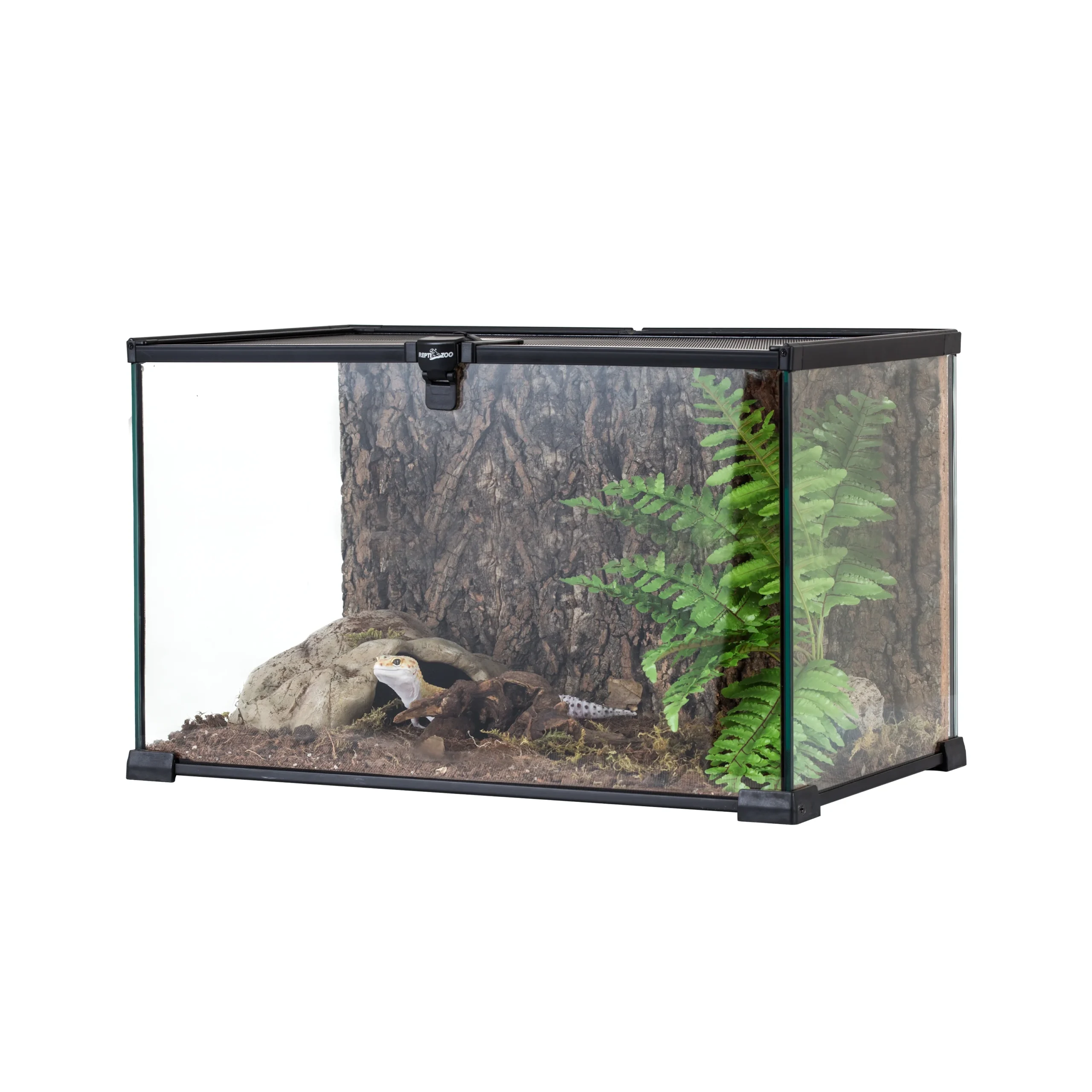 REPTI-ZOO Knock-Down Mini Glass Reptile Habitat,360 Rotation,14.5 gallon,Easy Assembly REPTI-ZOO Knock-Down Mini Glass Reptile Habitat,360 Rotation,14.5 gallon,Easy Assembly