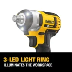 20 V MAX Lithium Ion 1/2 In. Impact Wrench Kit with Detent Pin