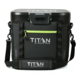 Titan by Arctic Zone 36 Can Capacity Waterproof and Leak Proof Welded Thermocooler,Black/Green,Per Pack 1,Model 10004132