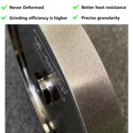 UF-SHARP CBN Grinding Wheel 8 inch 180 Grit,1" Wide,5/8" Arbor