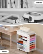Vdamu Rolling Craft Cart and Storage Table for Cricut