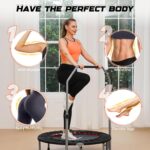 TOZOTT Rebounder for Adults with Adjustable Foam Handle