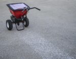 Multi-Purpose Walk Behind Push Spreader 3039632R Grounds Keeper,100 Pound Capacity,Multi Use Tool for Grass Seed,Salt,De-Icer,Fertilizer and Seeds