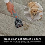 Shark CarpetXpert EX201 Carpet Cleaner, Cyan ?C Deep Cleaning with StainStriker, Perfect for Pets, Includes Spot & Stain Remover Tools