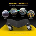 VIVOHOME Heavy Duty Vehicle Mover Dolly of 4 Piece,Black