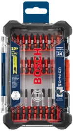 BOSCH CLPK22-120 12V Max Cordless 2-Tool 3/8 in. Drill/Driver and 1/4 in. Impact Driver Combo Kit with 2 Batteries,Charger and Case,Blue
