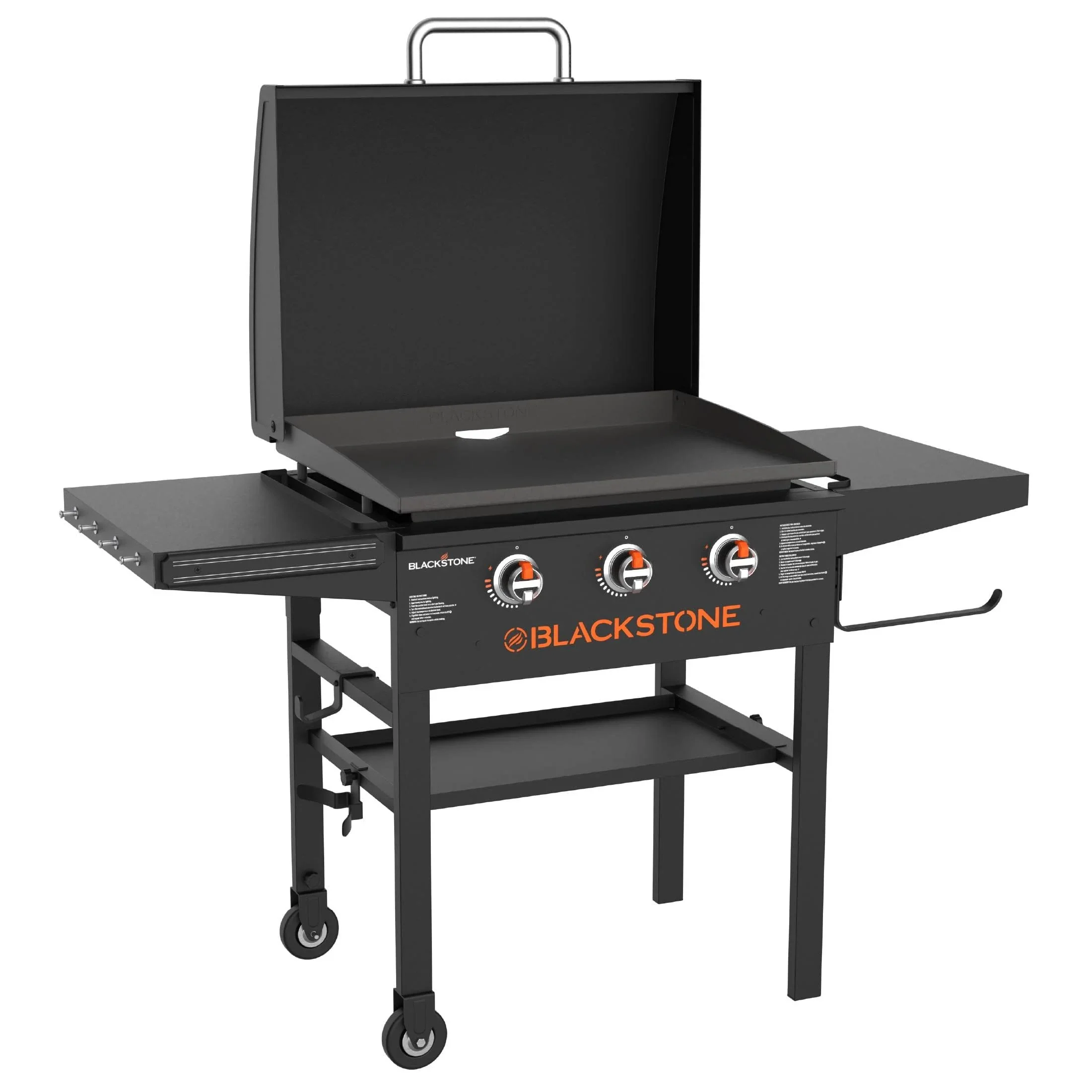 Blackstone 3-Burner 28" XL Griddle with Hood in Black Blackstone 3-Burner 28" XL Griddle with Hood in Black