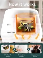 Lomi 1.3 ?C 3L,Electric Composter W Indoor Compost - Kitchen Food Recycler