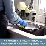 All-Clad D3 3-Ply Stainless Steel Saut?? Pan 6 Quart Induction Oven Broiler Safe 600F Pots and Pans,Cookware Silver